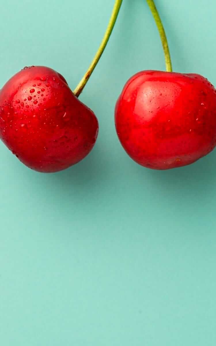 Image of two cherries